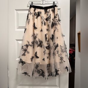Tulle Chic Wish butterfly skirt sz S